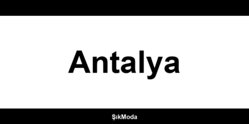 Vakko outlet Antalya ve mağazaları