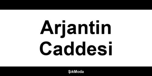 Vakko outlet Arjantin Caddesi ve mağazaları