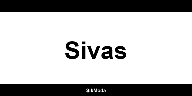 Vakko outlet Sivas ve mağazaları