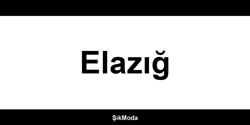 Vakko outlet Elazığ ve mağazaları